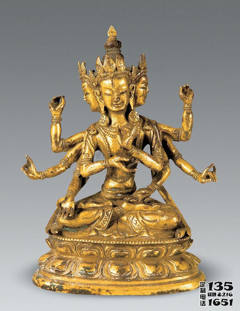 寺廟玻璃鋼仿銅尊勝佛母雕塑 寺廟玻璃鋼仿銅尊勝佛母雕塑